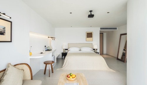 Habitación clásica doble, vistas al mar