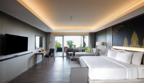 Habitación Premier, 1 cama de matrimonio grande, acceso a la piscina (Garden)