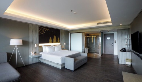 Habitación Premier, 1 cama de matrimonio grande, balcón