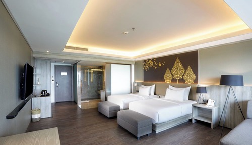 Habitación Premier con 2 camas individuales, balcón