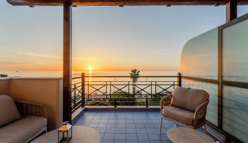 Habitación cuádruple superior, vistas al mar
