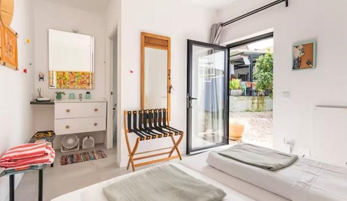 Habitación doble, 1 cama de matrimonio, baño privado