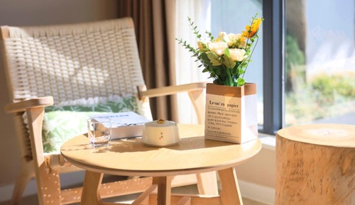 Habitación clásica con 2 camas individuales, vistas al jardín