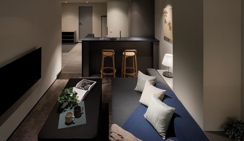 Habitación cuádruple Deluxe, 6 habitaciones, no fumadores, cocina básica