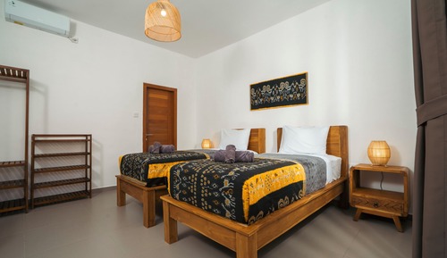 Habitación doble superior, vistas al jardín