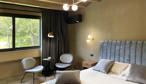 Habitación Confort, vistas a la piscina