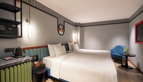 Habitación Deluxe con 1 cama doble o 2 individuales, no fumadores