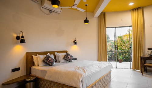 Suite de lujo, vistas al jardín