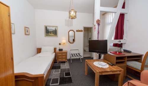 Habitación individual Confort, baño privado