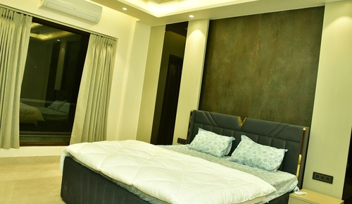 Habitación Deluxe doble, balcón, vistas al jardín