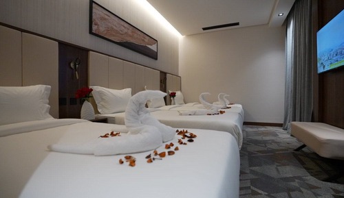 Habitación cuádruple estándar, varias camas, no fumadores
