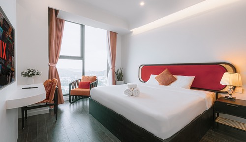 Apartamento clásico, 2 habitaciones, vistas a la ciudad