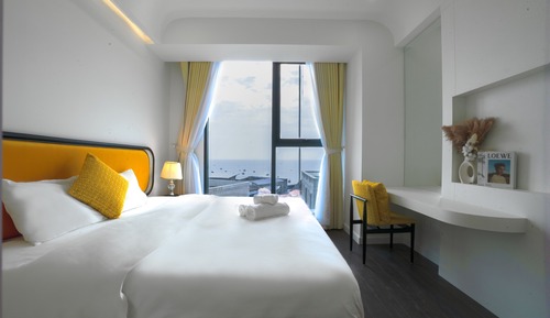 Apartamento Deluxe, 1 habitación, vistas al mar