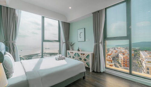 Suite Premium, 2 habitaciones, vistas al puerto deportivo