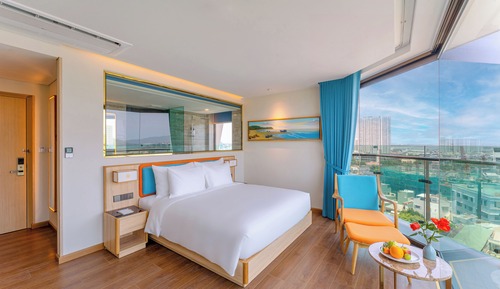 Habitación Deluxe doble, vistas al puerto