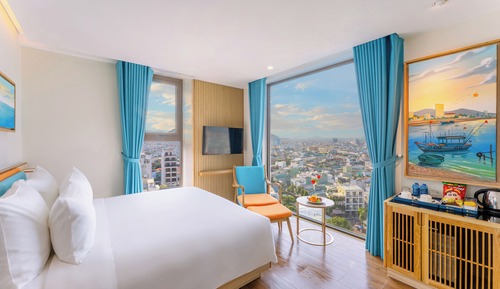 Habitación Deluxe doble, vistas a la ciudad