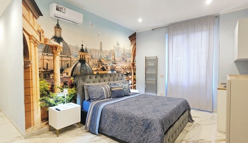 Habitación cuádruple superior, vistas a la ciudad