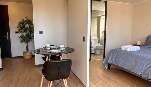 Habitación doble superior, 1 cama doble, balcón, vistas a la ciudad