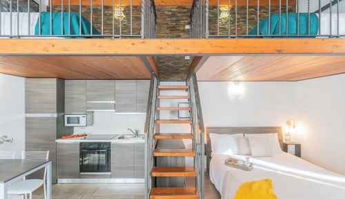 Estudio, varias camas (2 Bedrooms)
