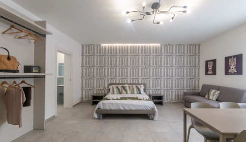 Habitación Confort, baño privado, vistas al patio