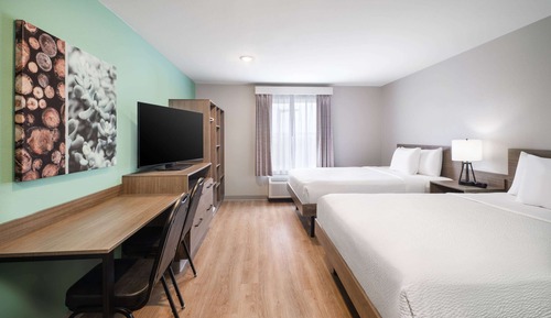 Habitación estándar, 2 camas de matrimonio, no fumadores