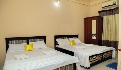 Habitación cuádruple Deluxe