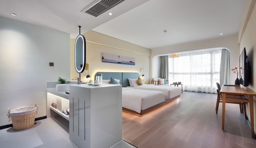 Habitación básica con 2 camas individuales, no fumadores, baño privado