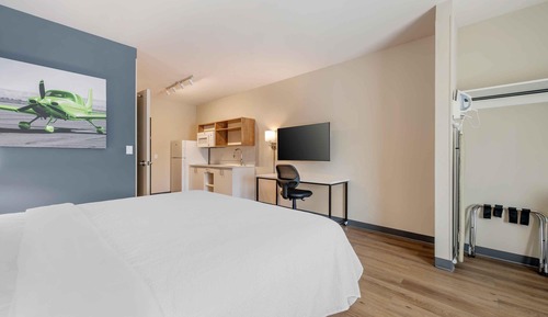 Estudio estándar, 1 cama de matrimonio grande, no fumadores (Refrigerator & Microwave)
