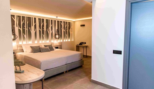 Suite estudio familiar, balcón