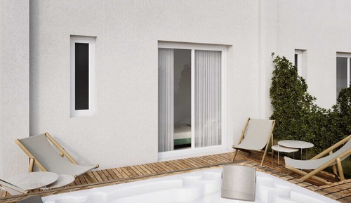 Apartamento de lujo, bañera de hidromasaje