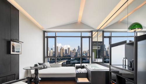Habitación Deluxe doble, vistas al río