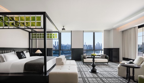 Suite de lujo, vistas al río