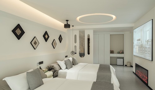 Habitación superior con 2 camas individuales