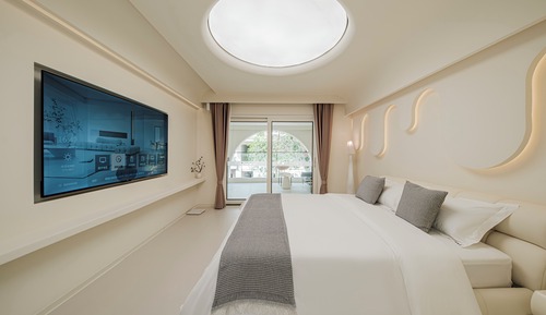 Habitación básica doble, vistas a la ciudad