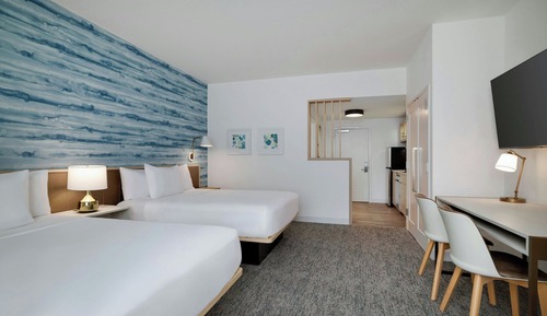 Estudio, 2 camas de matrimonio, no fumadores (Hearing Accessible)