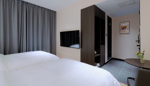 Habitación Business con 2 camas individuales, vistas a la ciudad