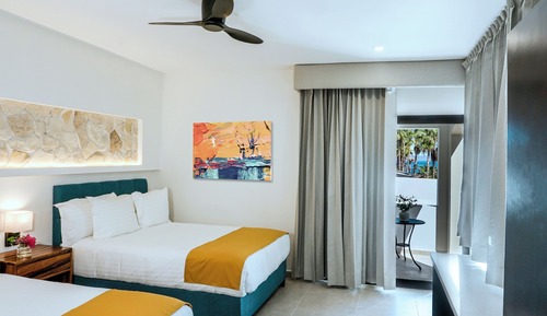 Habitación estándar doble, vistas al mar