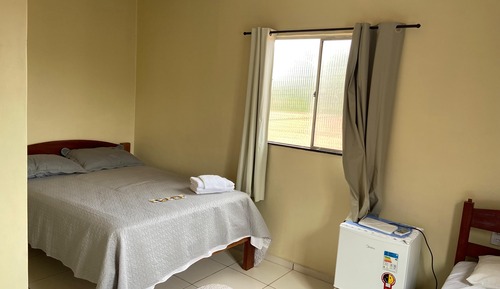 Habitación triple, no fumadores, baño privado