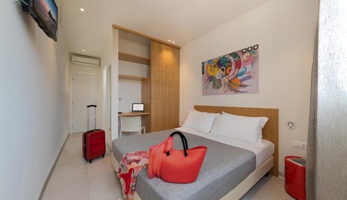 Habitación básica con 1 cama doble o 2 individuales