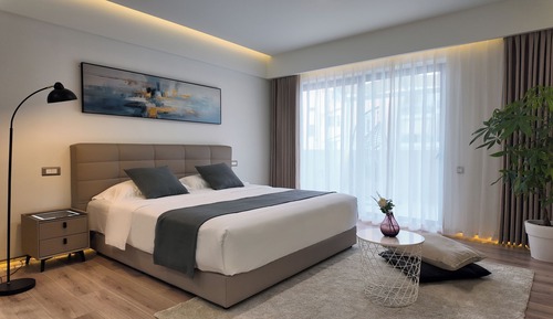 Habitación doble superior, 1 cama de matrimonio, balcón