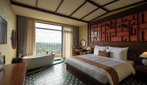 Suite, vistas a la montaña