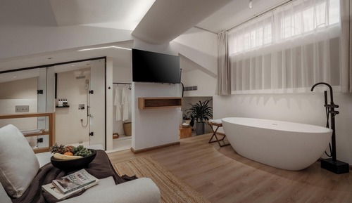 Habitación sénior doble, vistas a la ciudad