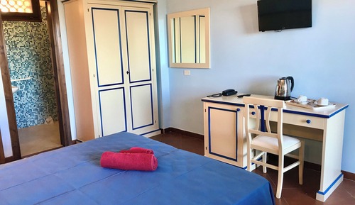 Habitación clásica doble, vistas al mar