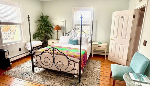 Habitación clásica, 1 cama de matrimonio, vistas parciales al mar