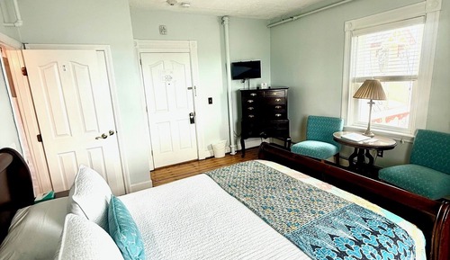 Habitación clásica, 1 cama de matrimonio, vistas parciales al mar