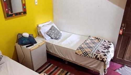 Habitación económica con 2 camas individuales, vistas al jardín