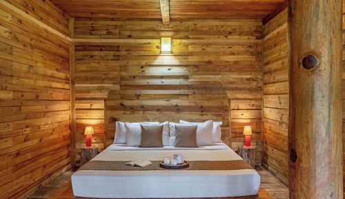 Casa de campo, 1 cama de matrimonio, balcón, vistas a la montaña