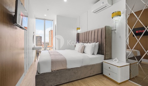Apartamento, 2 habitaciones, vistas a la ciudad
