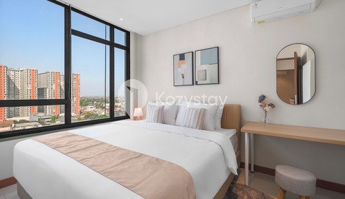 Apartamento, 2 habitaciones, vistas a la ciudad