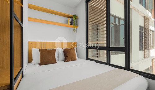 Apartamento, 2 habitaciones, vistas a la ciudad